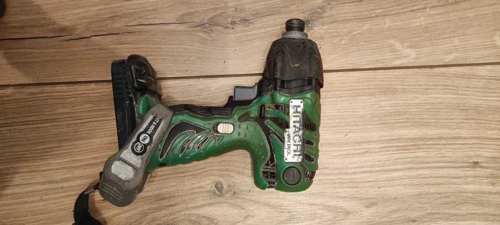 2 x HITACHI Zakrętarki udarowe WH18DL+14DL + baterie i ładowarki