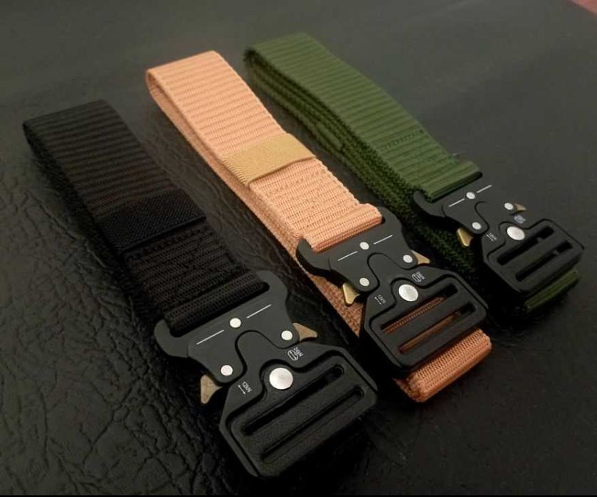 Ремень тактический, туристический (Cobra). Цвет: Чёрный, койот, олива.