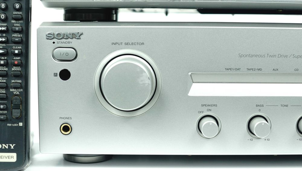 Wzmacniacz Stereo SONY TA-FE370 + Tuner ST-SE370 * 2x70W 4-16 Ohm *