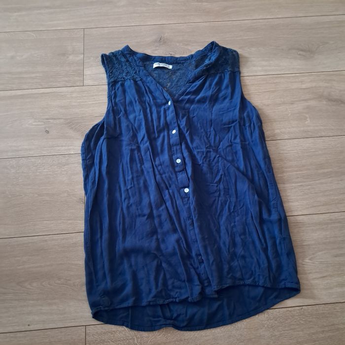 Koszula granatowa firmy Tom & Rose rozm.XL