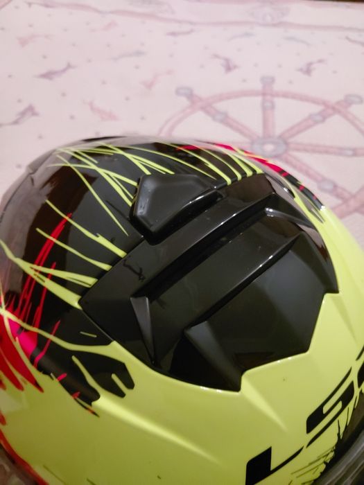 Capacete LS52  Strim  e luvas da Honda