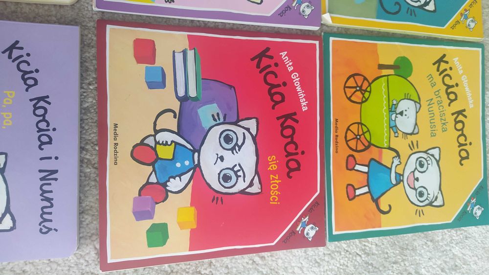 Książki Kicia Kocia 6 szt.