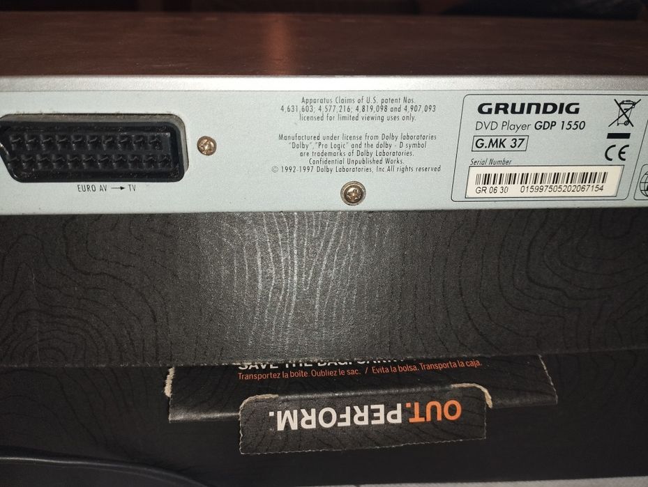 Leitor de CD Grundig