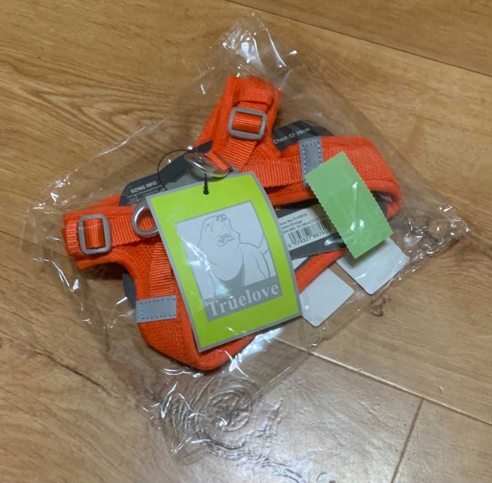 Шлейка сітчаста TRUELOVE для котів та маленьких собак Розмір XXS