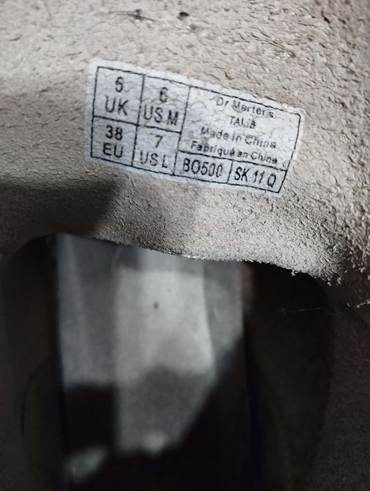 Dr. Martens Talib size 38 botki skórzane