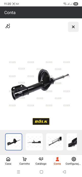 Suspensão dianteira Fiat