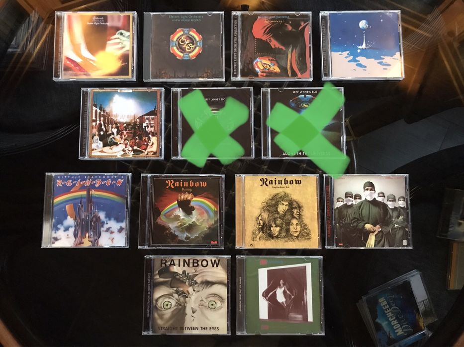 Led Zeppelin  CD The Doors Queen Rainbow Nazareth