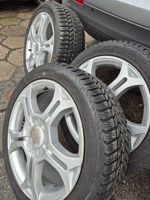 Sprzedam całe Alu  koła Seat, VW, Audi