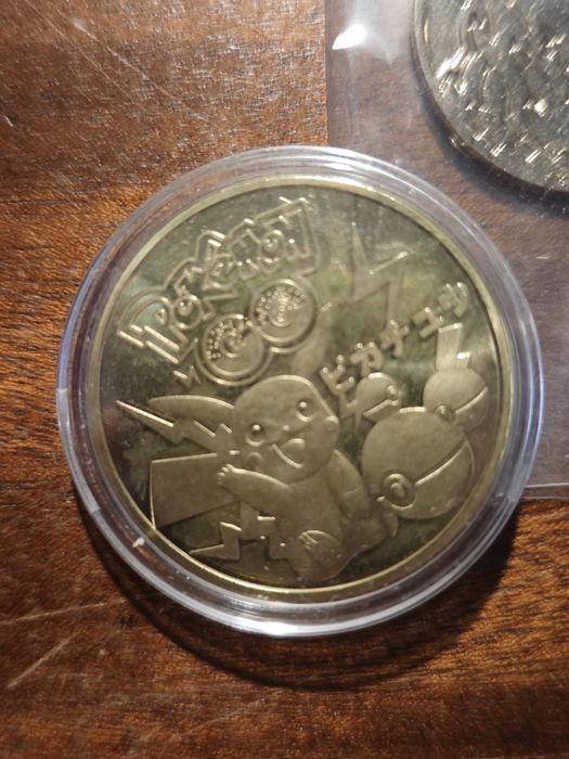 Moedas Pokémon de coleção