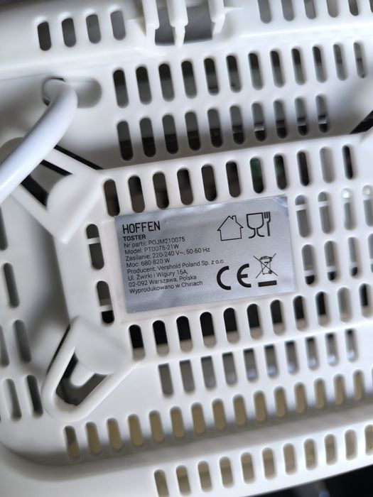 Toster z firmy Hoffen