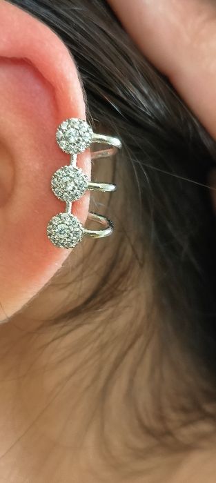 Earring em prata