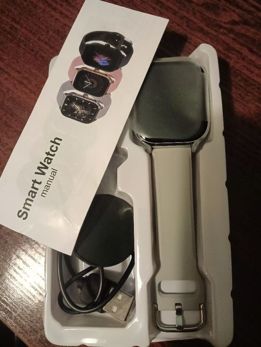 Smart Watch manual H9 Pro Max  szary pasek