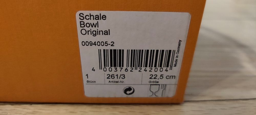 Kryształowa misa na owoce 22.5 cm Made in Germany