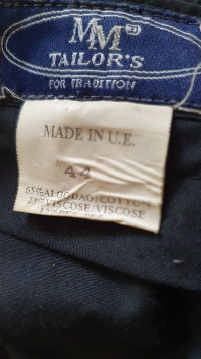 Calças cinza escuro