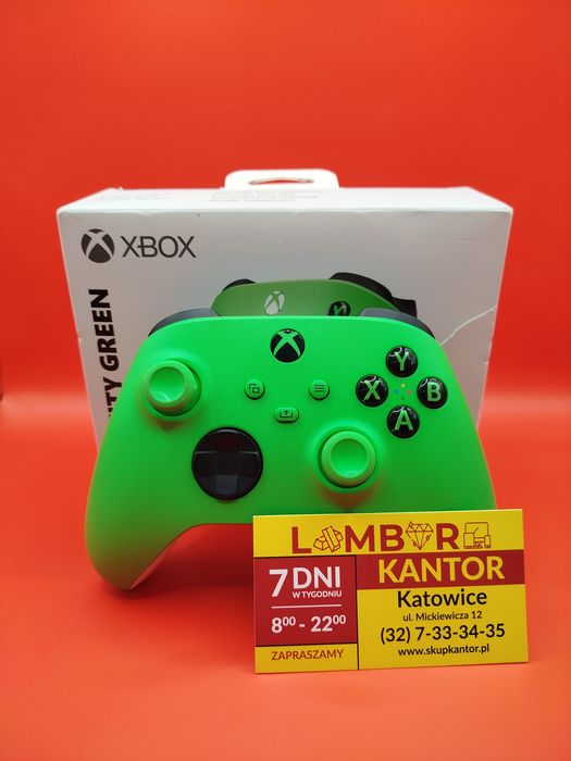 [378/26] Pad do konsoli VELOCITY GREEN Microsoft Xbox ONE / X / S