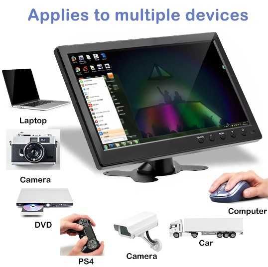 7" or 10.1" Portable 720p Monitor with VGA, HDMI, AV, USB64739691344899121