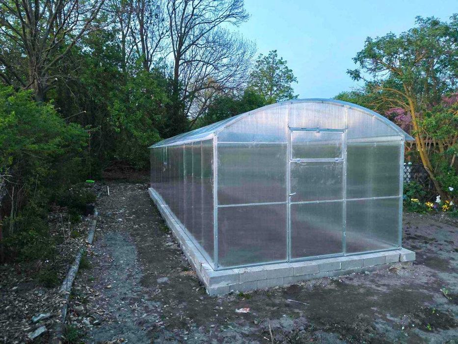 Szklarnia z poliwęglanu Proste Ściany Tunel 3x4, 3 6, 3x8, 3x10, 3x12