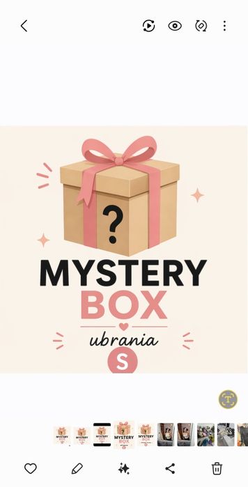 Mystery box ubrania S