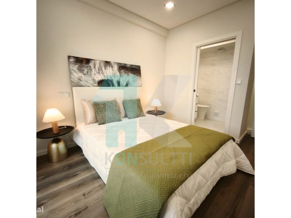 Apartamento T3 com varanda totalmente renovado e vista para o Monsa...