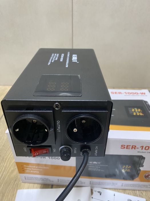 Стабілізатор напруги KEMOT SER-2000 /1000VA Польша