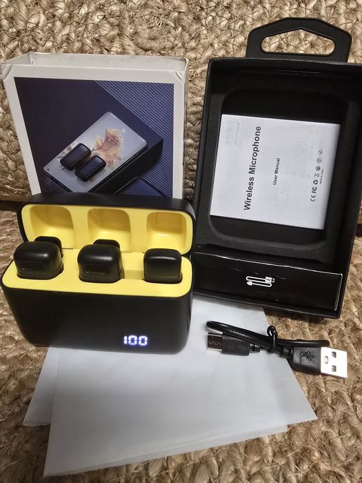 Microfone sem fio 2 em1  para Android, Iphone64551414057217120