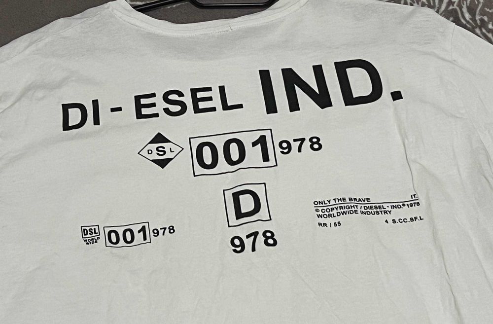 Футболка Diesel White
