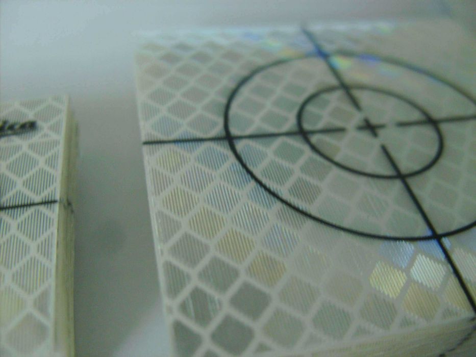 Equipamento de topografia novo - Alvos reflectores