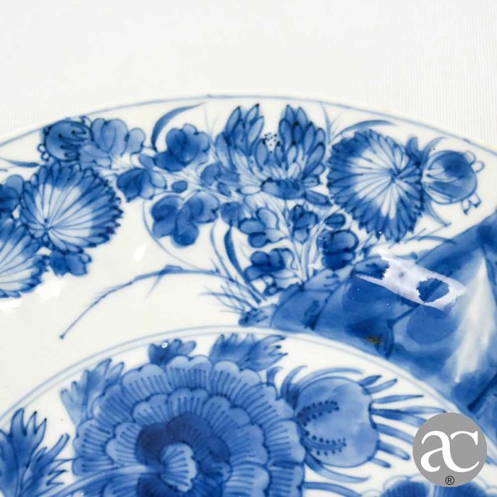 Prato em porcelana da China, Período Kangxi, séc. XVII / XVIII