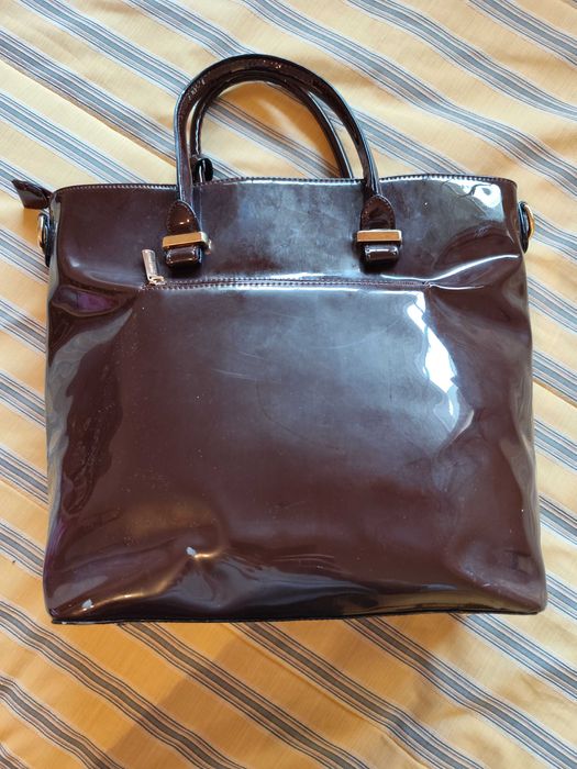 Carteira de senhora castanha impecável