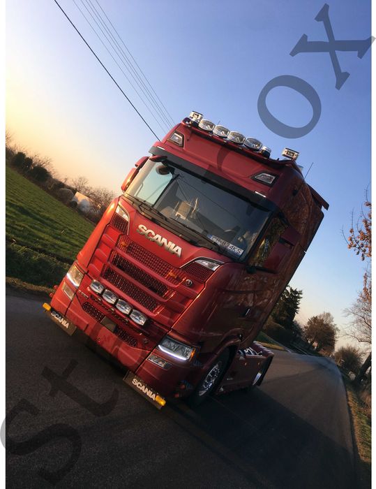 ORUROWANIE górne ze stali nierdzewnej Scania S / R