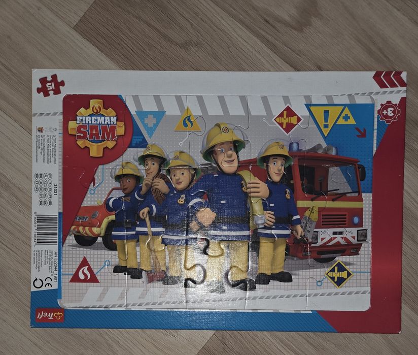 Puzzle w ramce Strażak Sam