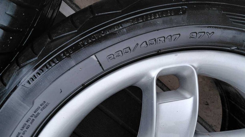 Koła Alufelgi 17 Cali STYLING 49 z oponami Oryginał BMW E39