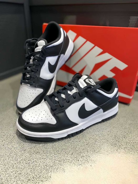 Buty Nike dunk czarno białe R.45