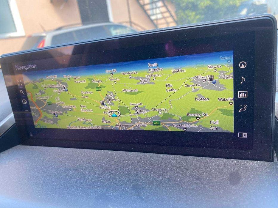 Toyota Lexus NX дисплей інформаційний EL9195 8611078040 Монітор лексус НХ300 Монітор лексус Дисплей лексус НХ300 Lexus NX200