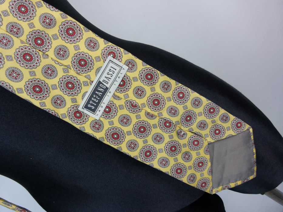 Stefano Dassi jedwabny krawat silk jedwab