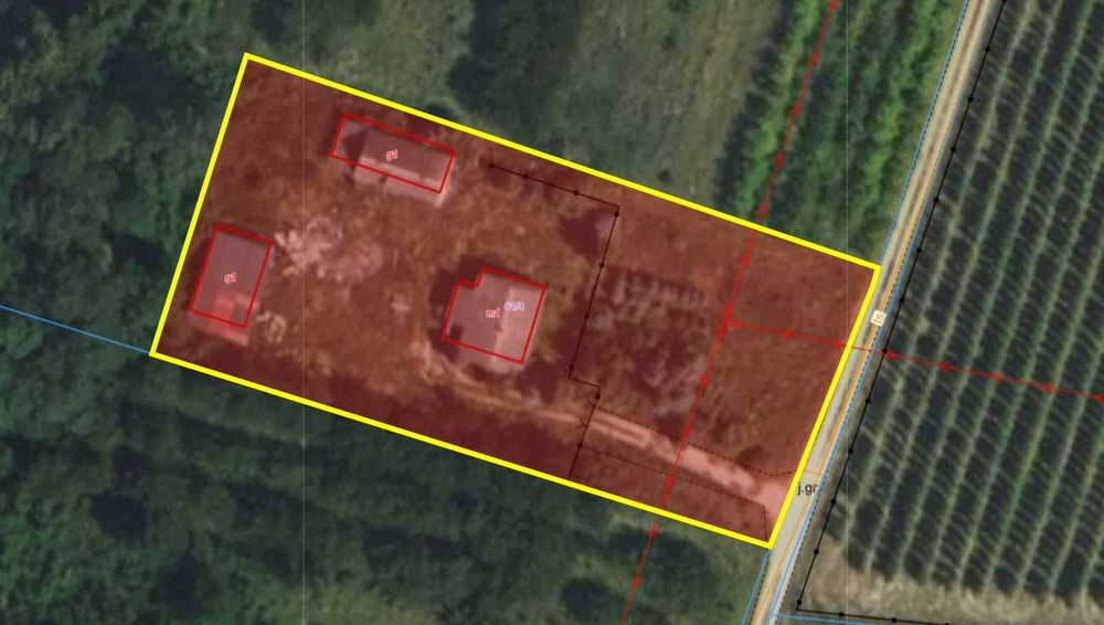 Na sprzedaż siedlisko położone w gminie Mszczonów, zaledwie 55 km od Warszawy – 1 h drogi. Działka o pow. 3124 m² j – pohled 2