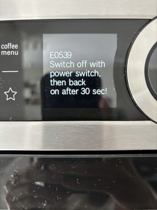 BOSCH CTL 636 serwis naprawa E0532 error