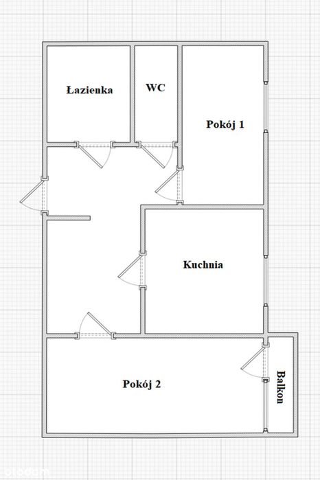 Mieszkanie 2 pokojowe, 2 piętro, 50 m2 Będzin!