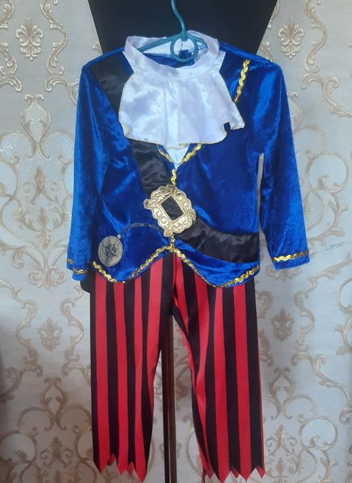 Красивый детский костюм пирата (2-3 года) карнавальный