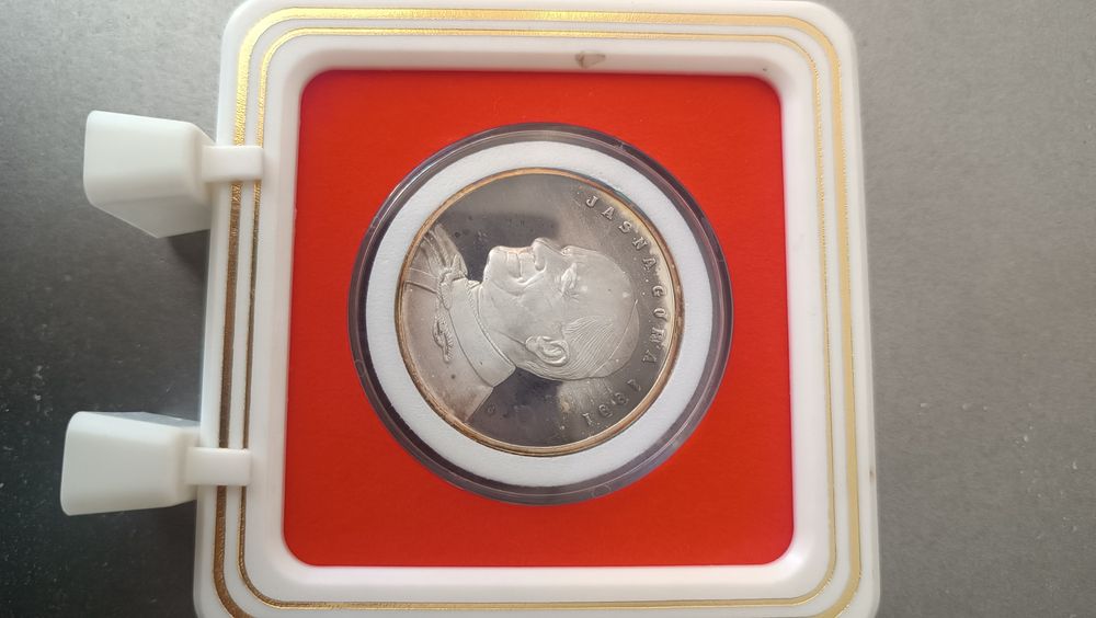 Srebrny numizmat Polska Jan Paweł II