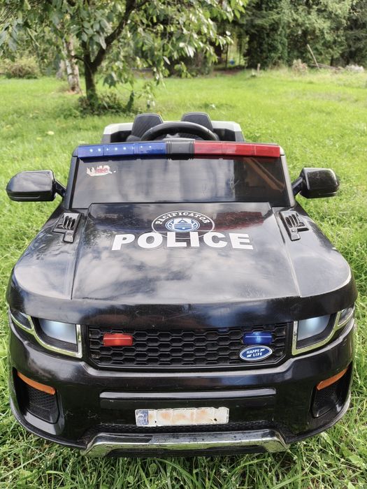 Samochodzik na akumulator POLICJA