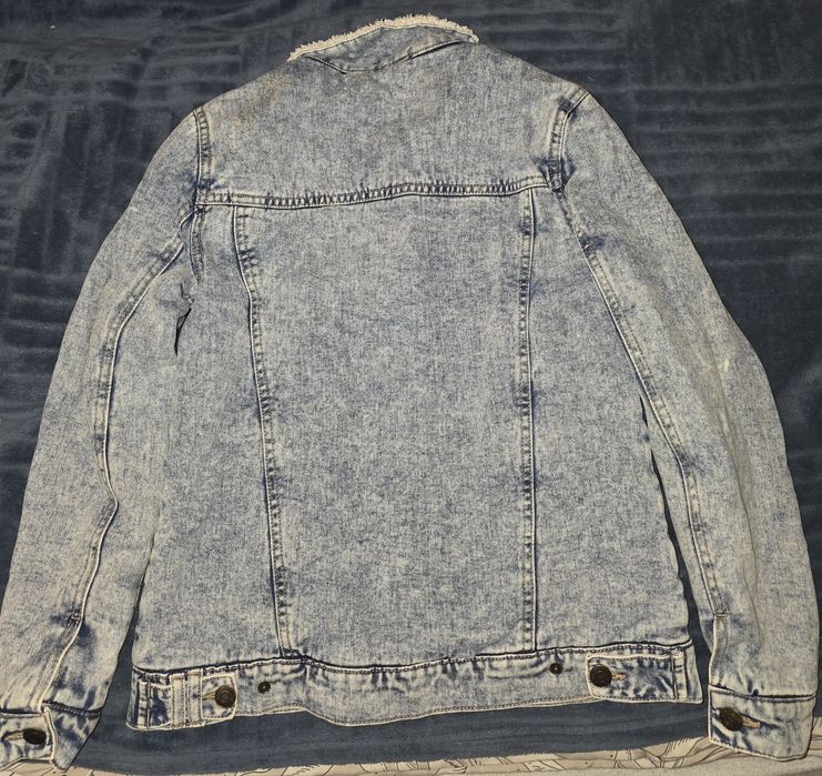 Kurtka jeansowa z kożuszkiem