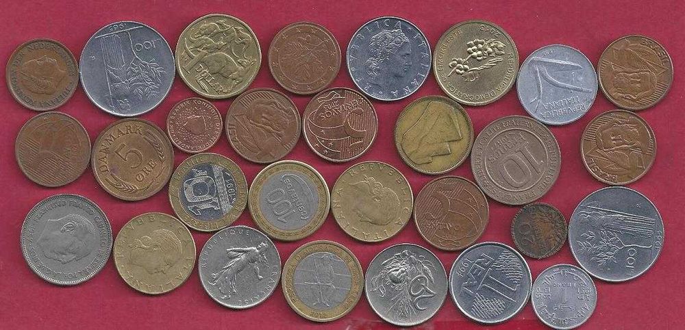 LOTE     29   Moedas    diversas