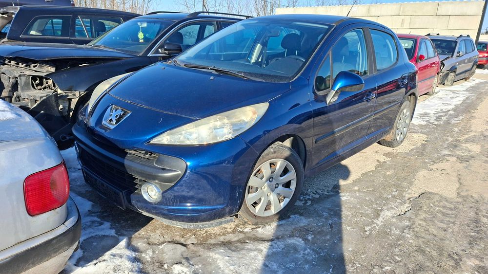 Peugeot 207 CZĘŚCI – Silnik, Skrzynia, Wnętrze, Blacharka, Felgi