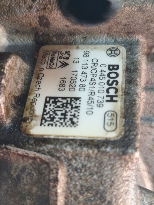 Citroen 1.6 E HDI - Pompa wtryskowa paliwa