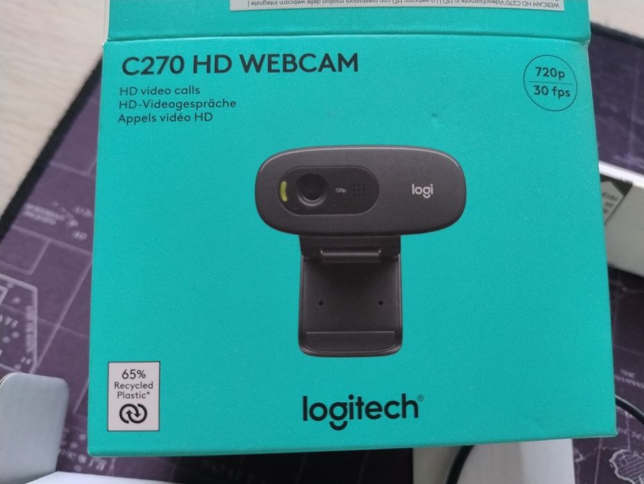 Nowa Kamera internetowa LOGITECH HD Webcam C270 USB-A - 720p