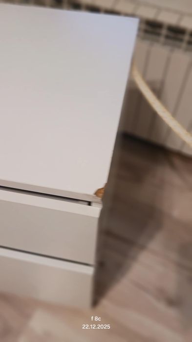 Biurko białe w połysku