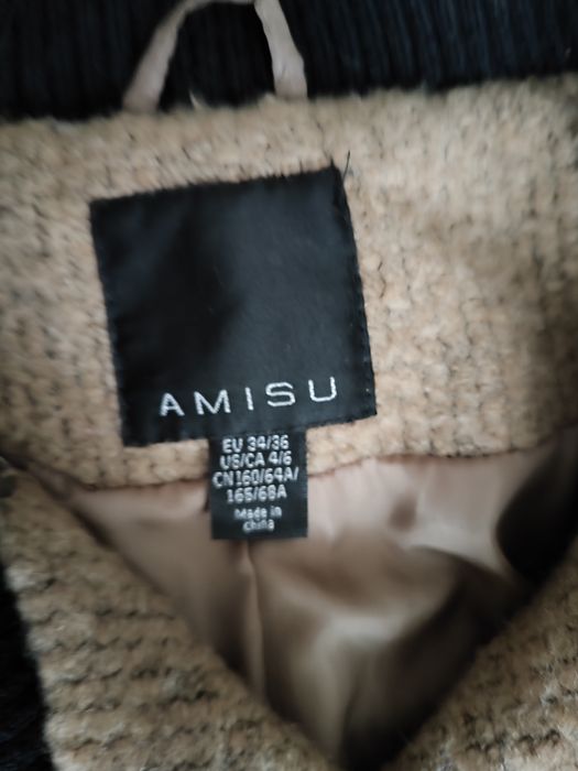 Płaszczyk Amisu rozmiar 36 rękaw typu reglan