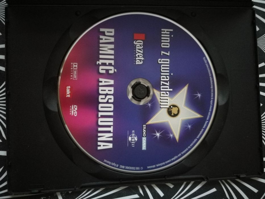 Film DVD Pamięć absolutna Arnold Schwarzenegger Sharon Stone science f