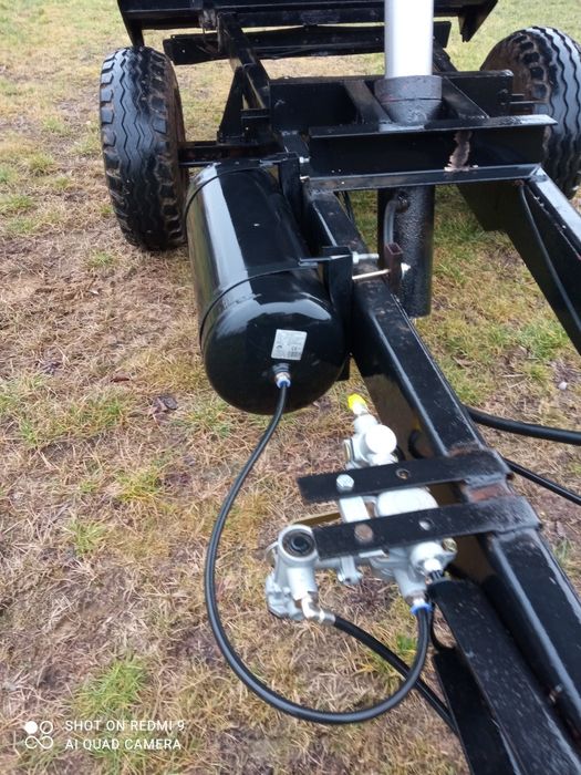 Przyczepa wywrotka jednoosiowa